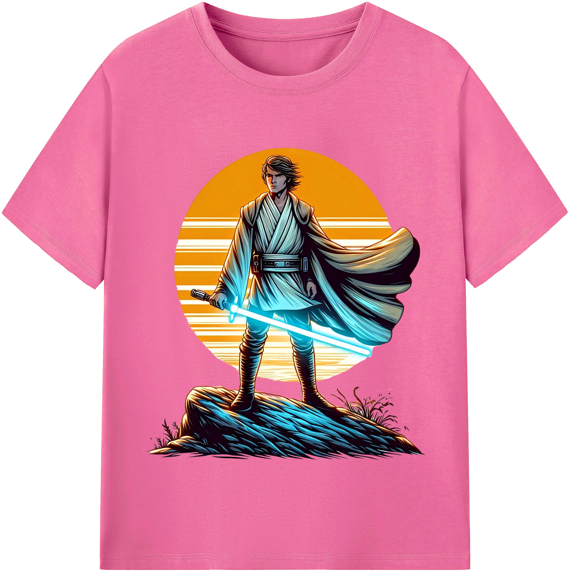（画像用） スター・ウォーズ Star Wars レディースカジュアルプリントTシャツ（綿100％）